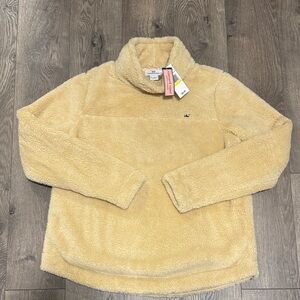 Vineyard Vines Teddy Fleece Funnel Neck